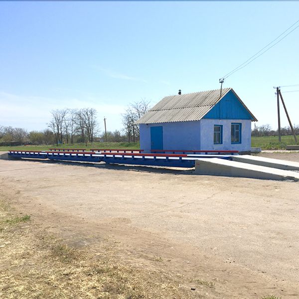 Автомобільні стаціонарні ваги серії "Пром" на 80 тонн 18 метрів на цифрових датчиках стандартної точності