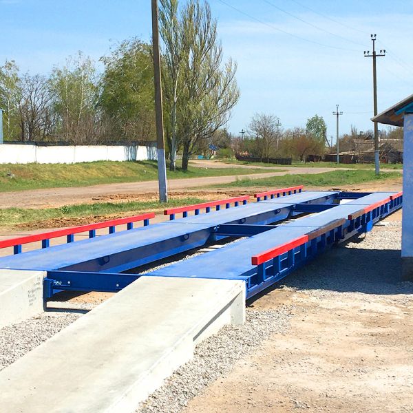 Автомобільні стаціонарні ваги серії "Агро" на 80 тонн 22 метрів на цифрових датчиках стандартної точності
